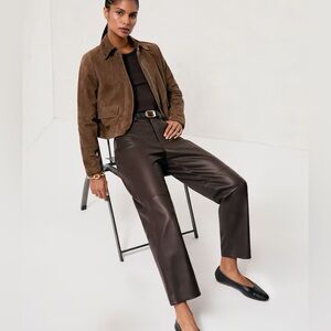 Sheepskin Leather Pant, sz M